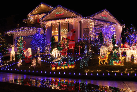 Christmas Light Installation