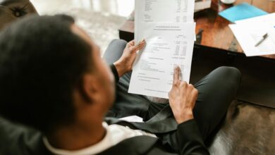 account details summary overview