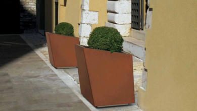 Elevating Business Environments with Commercial Outdoor Planters