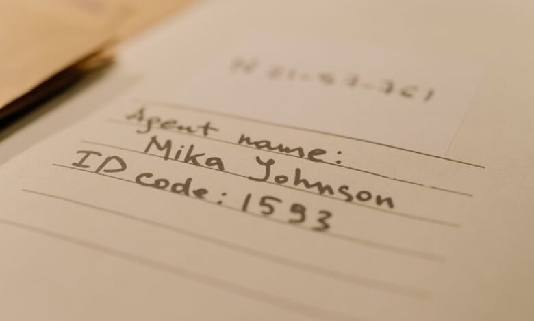 coordinate verification entries in various coded names